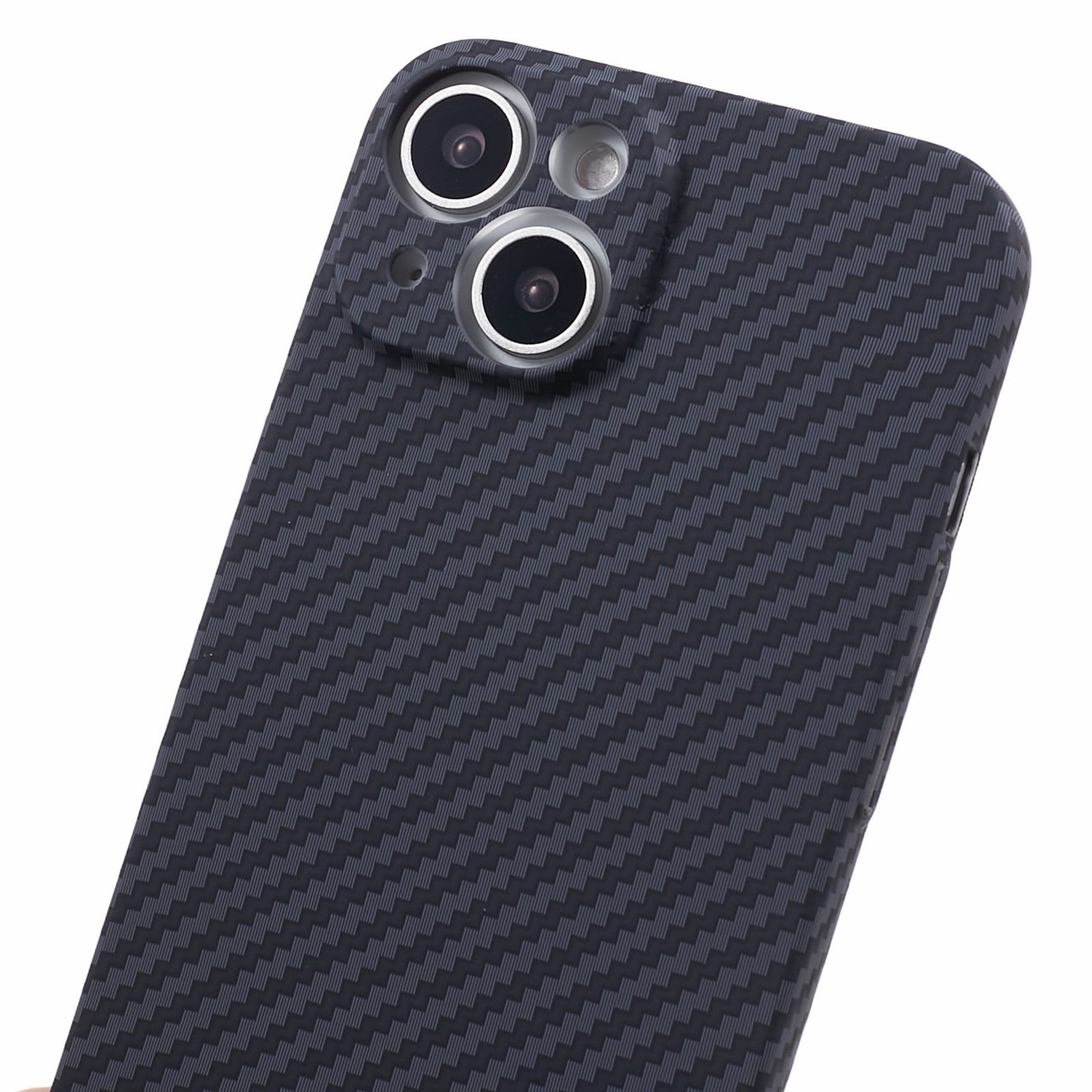 DFANS Til iPhone 14 Carbon Fiber Texture Telefon Case Hard PC Bagcover DFANS Til iPhone 14 Carbon Fiber Texture Telefon Case Hard PC Bagcover